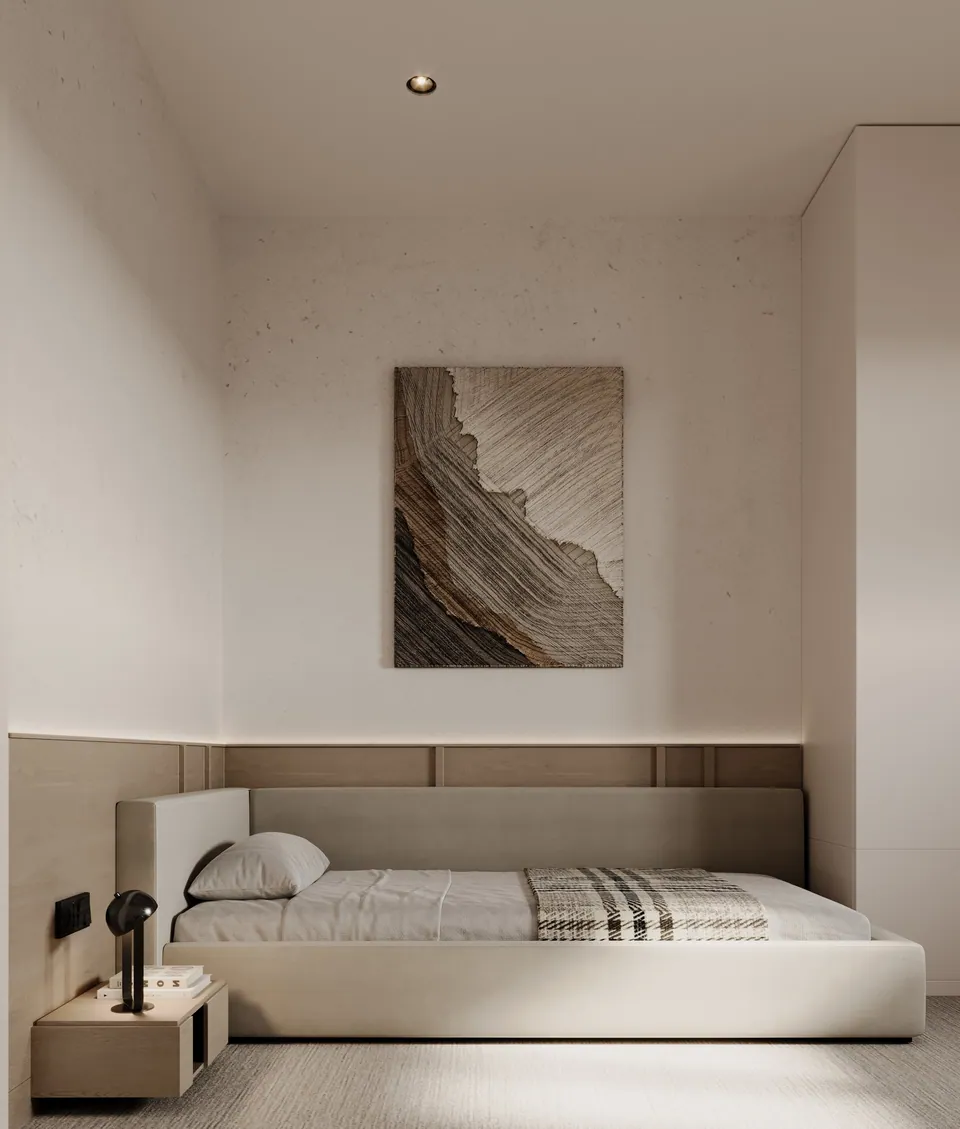 Two-bedroom apartment: second bedroom